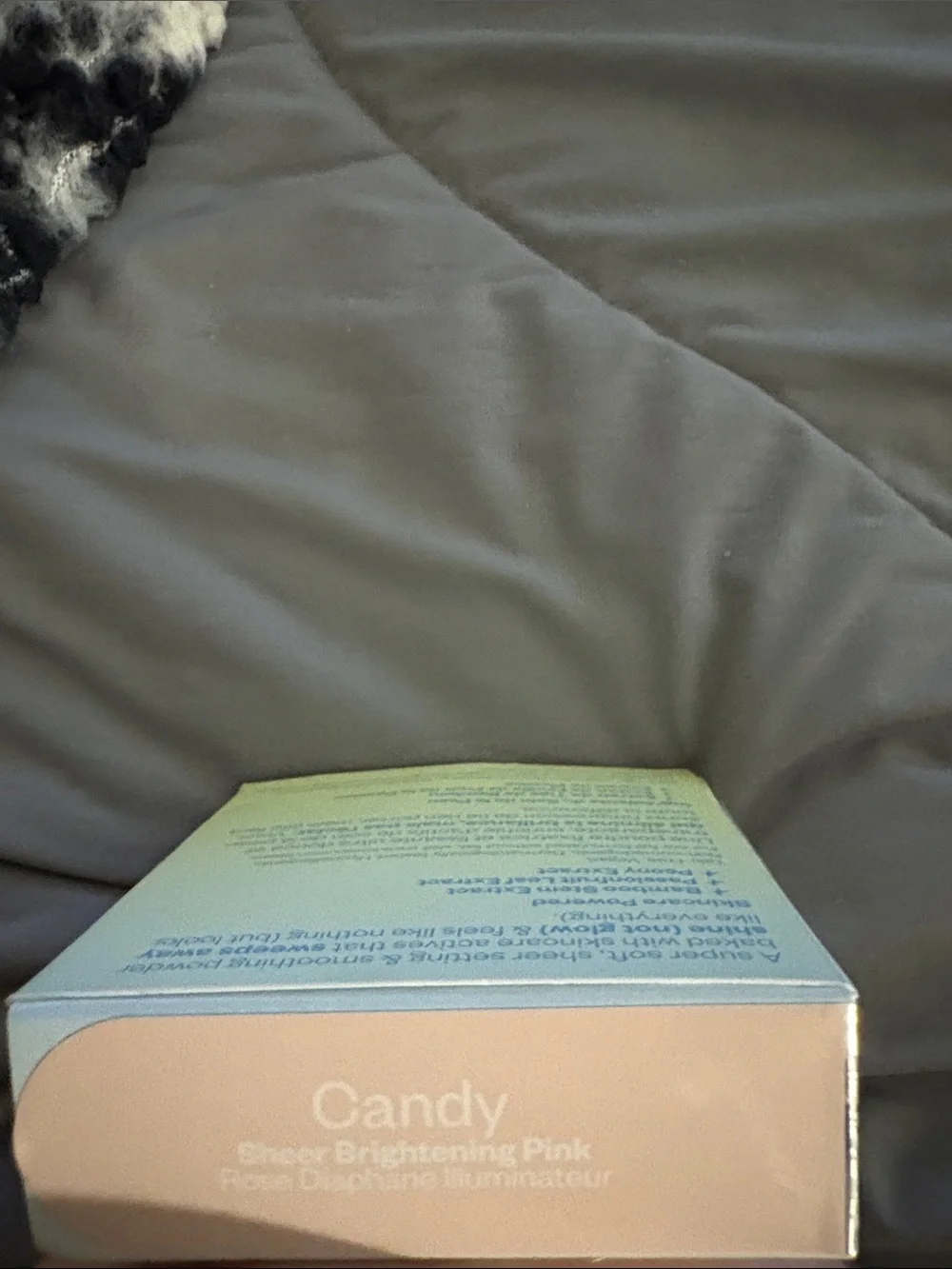 Kosas Cloud Set Baked Setting Powder — Yellow Box with Pink Compact